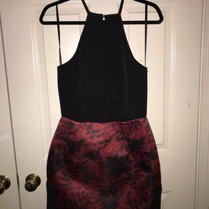 Halter Dress With Floral